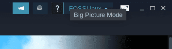 Steam Big Picture Mode