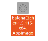 Balena Etcher formal file extension