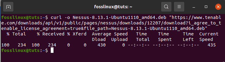 downloading nessus proffesional installer