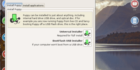 other Puppy Linux installation options