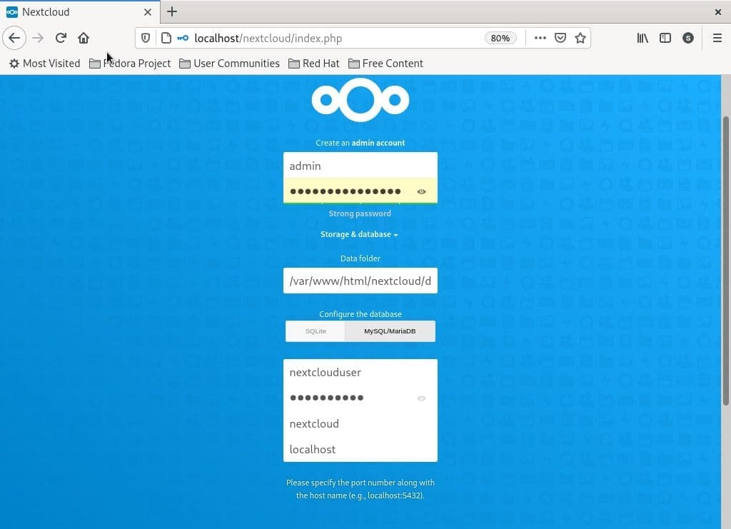 Nextcloud Config