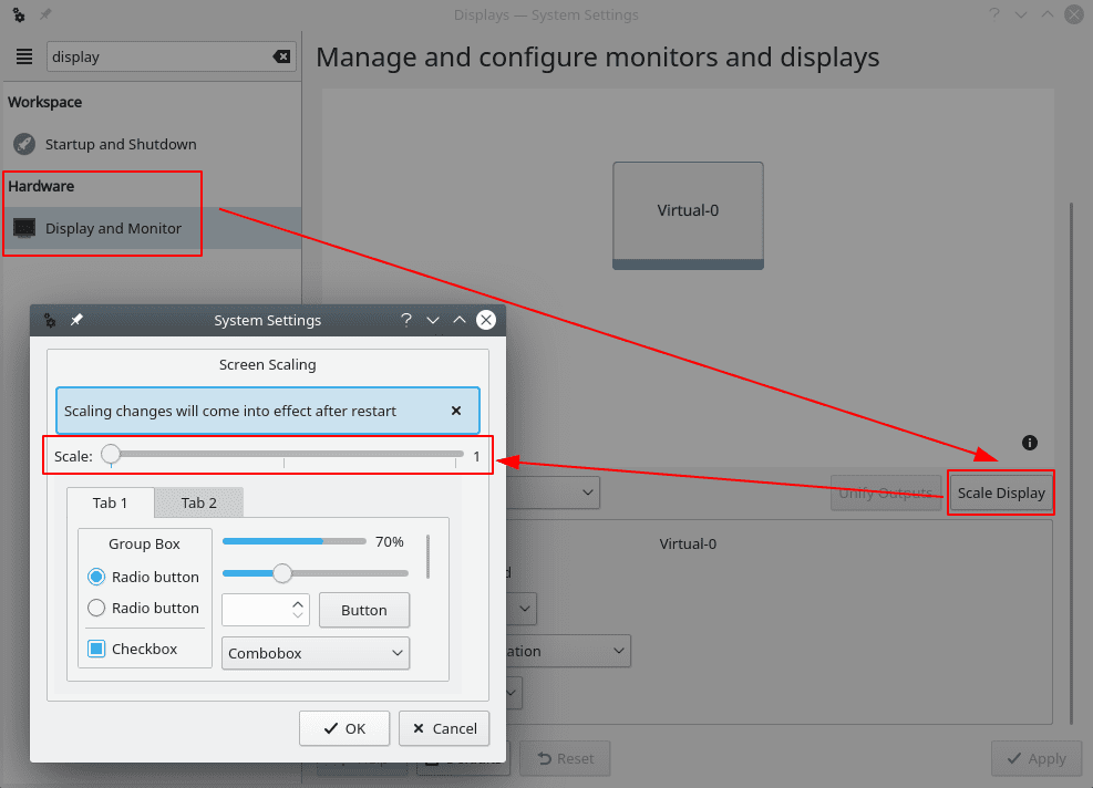 Configure HiDPI Display - KDE