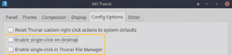 Enable Single Click - XFCE