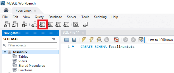 MySQL Create table