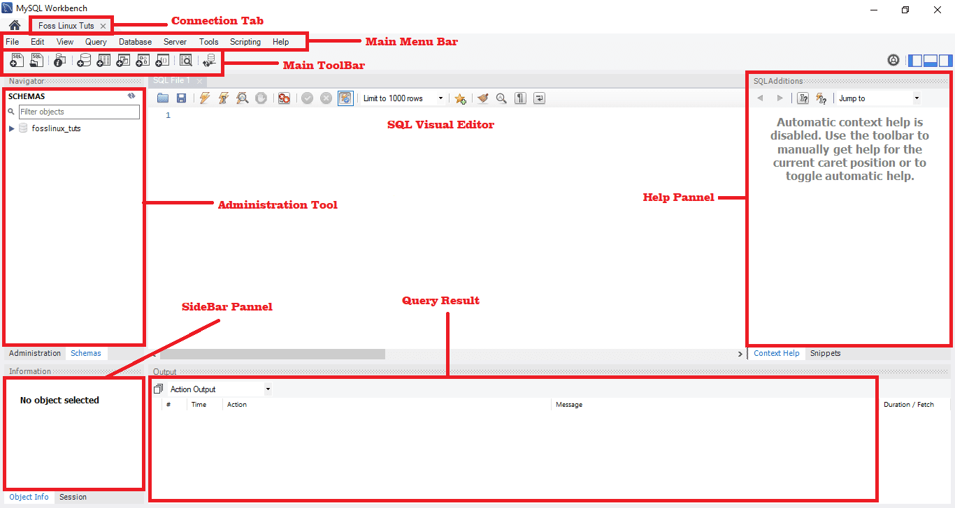 MySQL Visual Editor