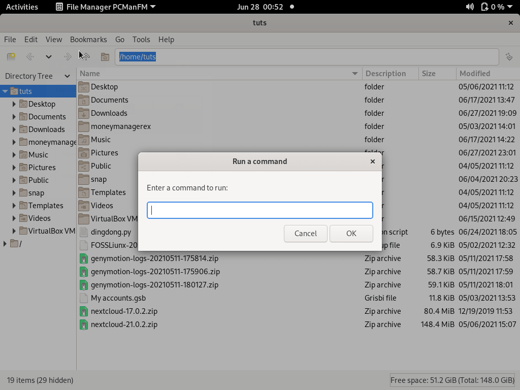 PcManFM File Manager