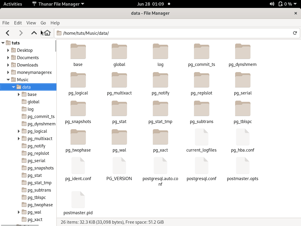 Thunar file manager