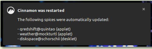 Automating Cinnamon Spice updates
