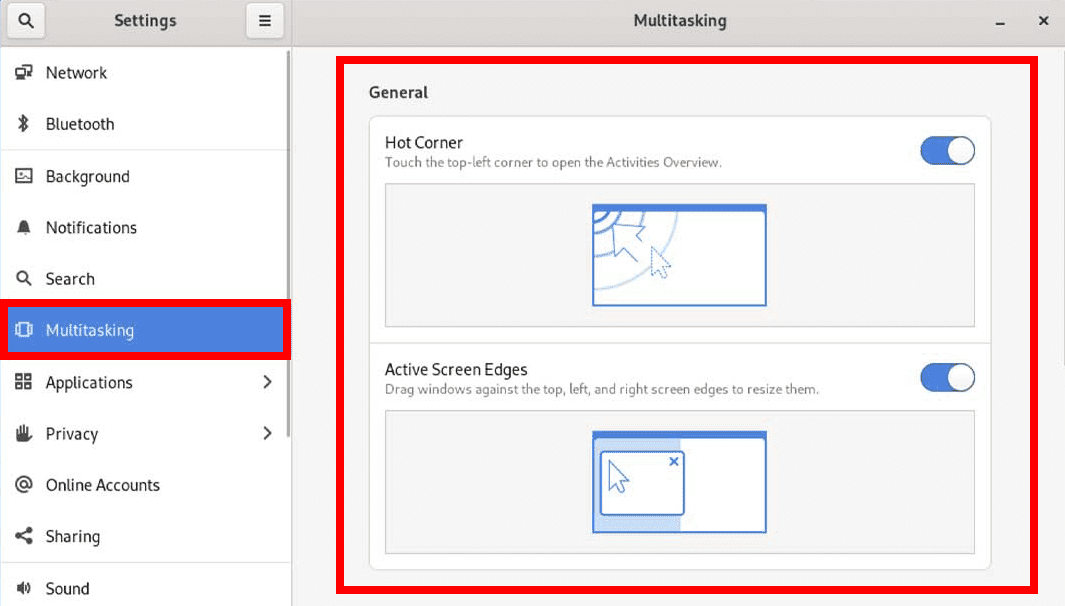 gnome 41 features multitasking panel