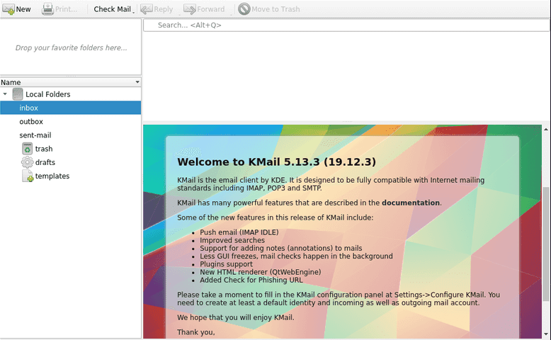 kmail Email Client