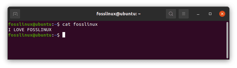 check files contained in the fosslinux file