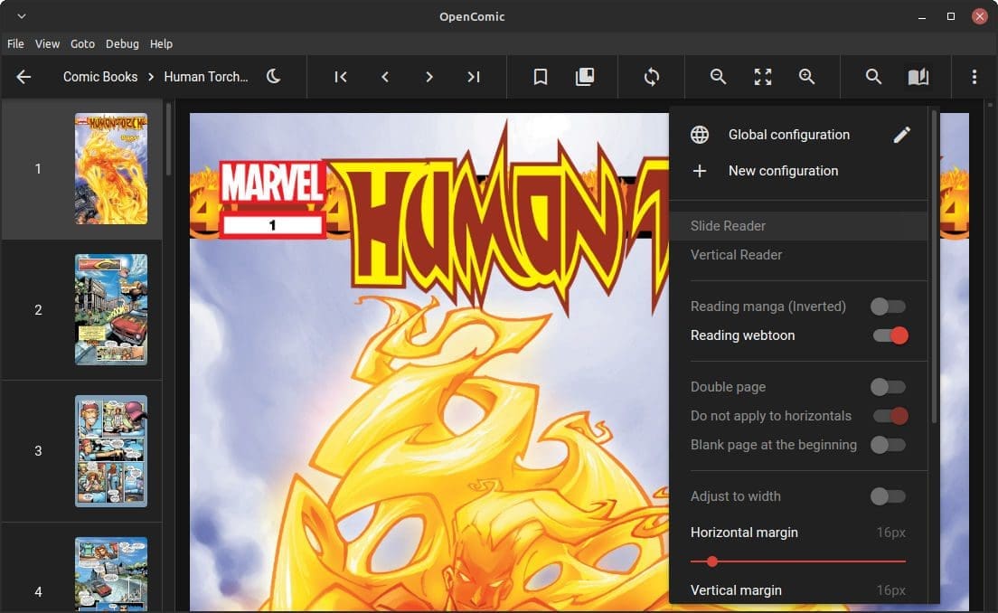 OpenComic Interface