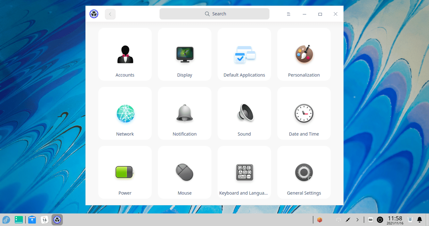 Deepin environment