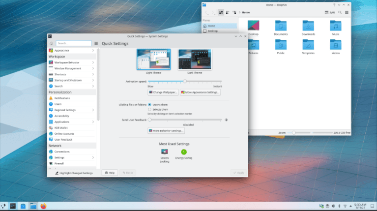 kde environment