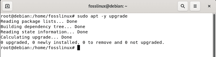 upgrade system