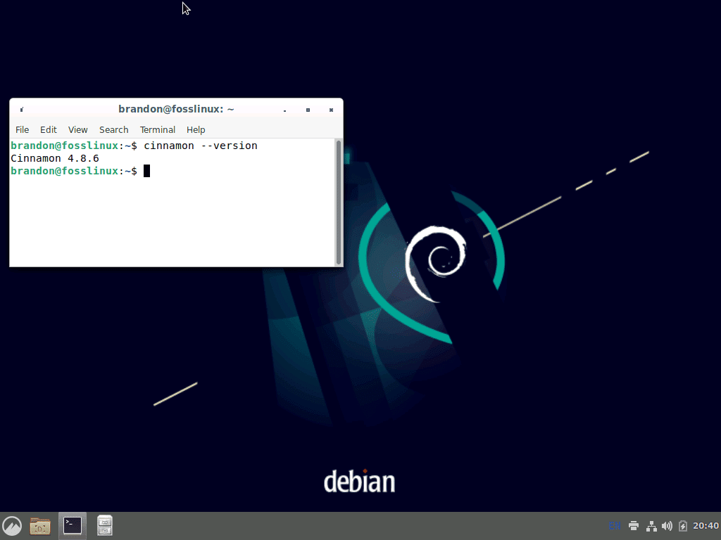 debian desktop