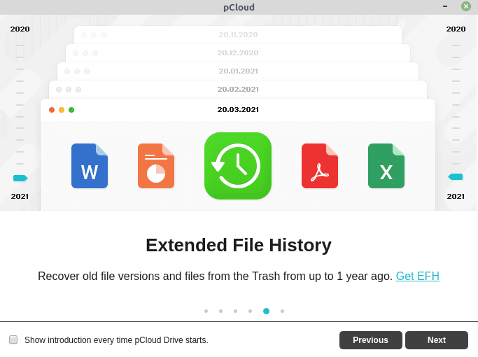 file history extension