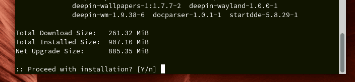 install deepin desktop confirm