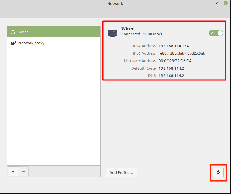 static ip configuration