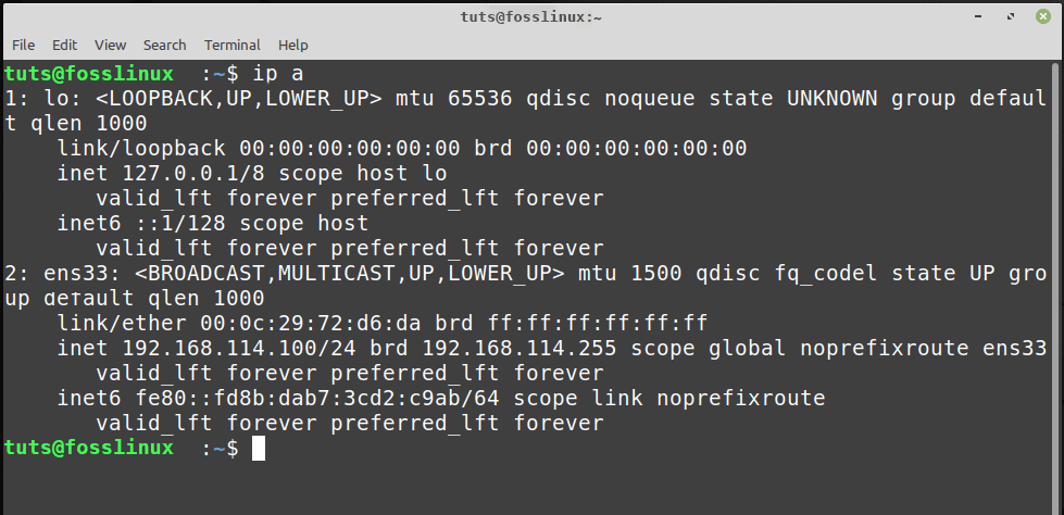 Verify network settings