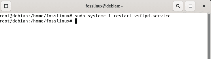 systemctl restart