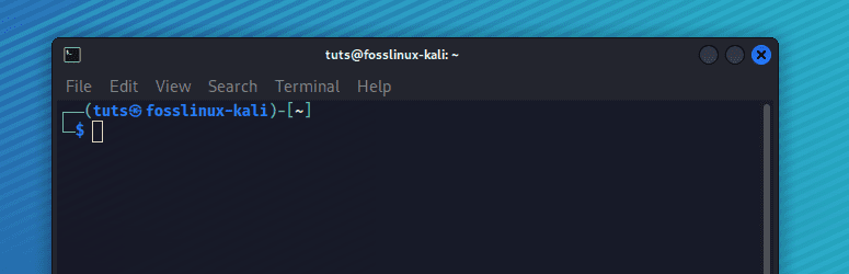 gnome terminal at first glance