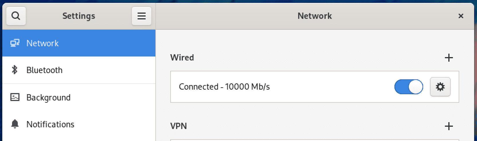 network option