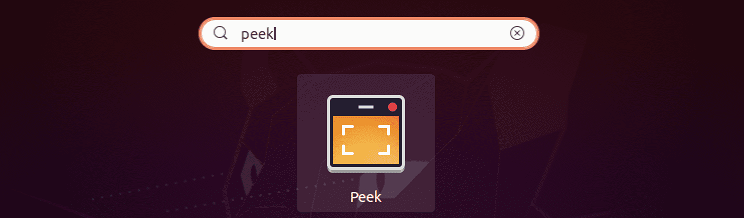 peek app