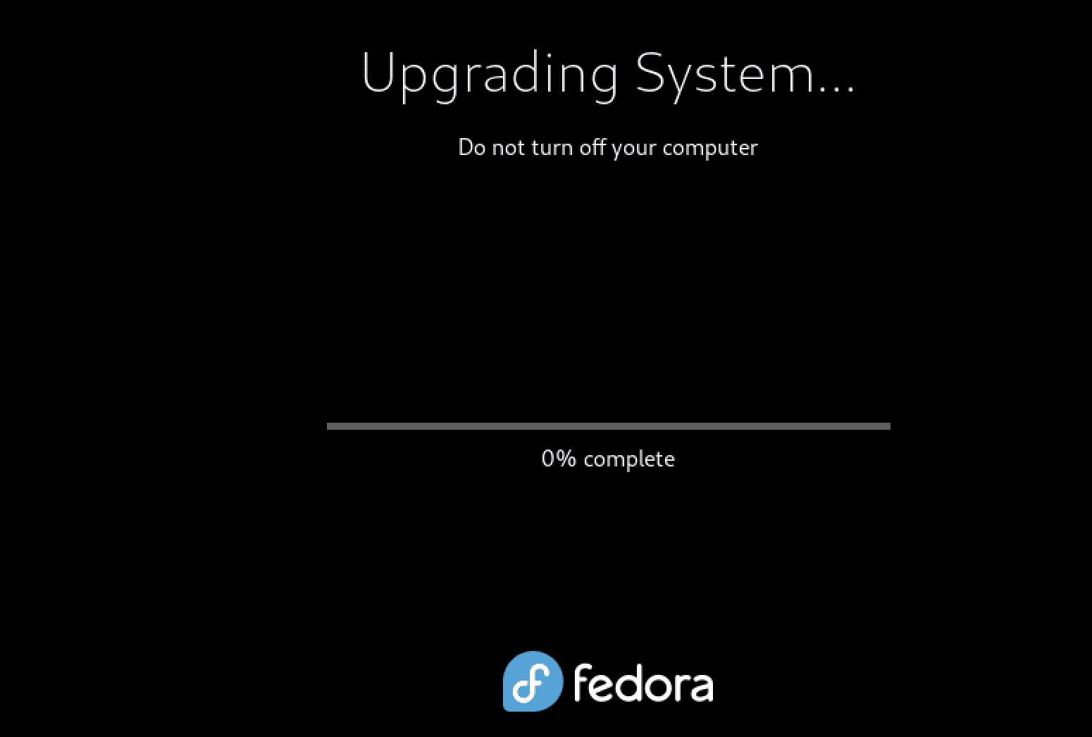 upgrading system