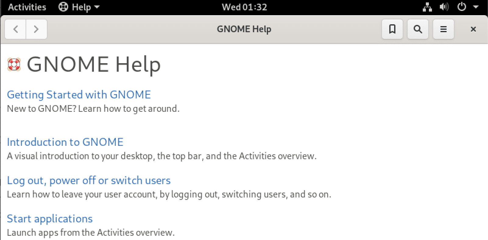 gnome help