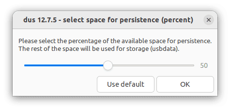 select persistence space