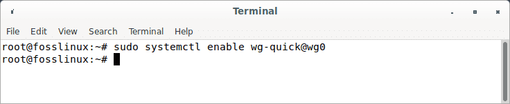 enable wireguard