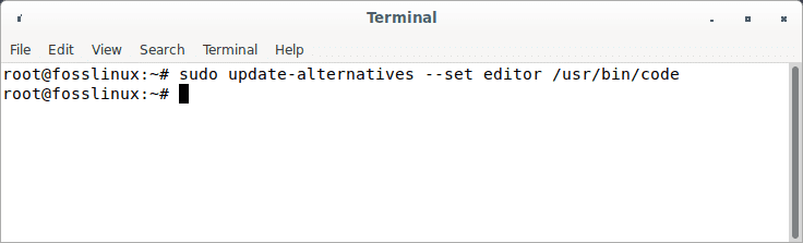 make vs code default editor