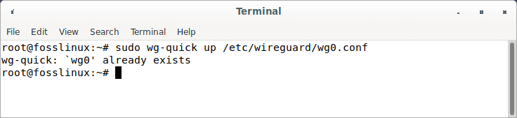 start wireguard server