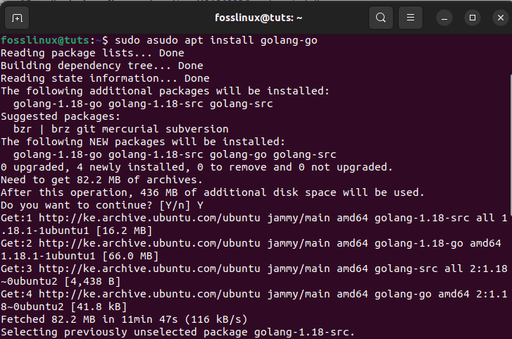 install