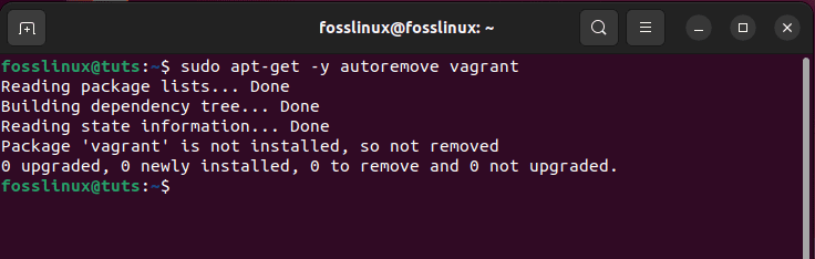 autoremove command