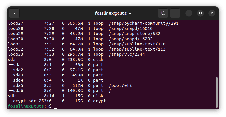 list systems connected devices