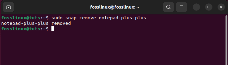 remove notepad++
