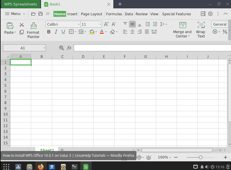 Spreadsheet