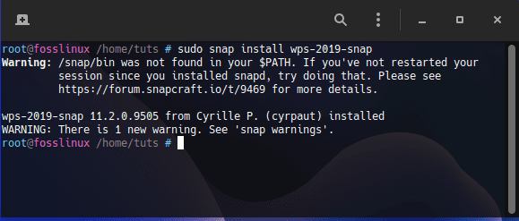 Install WPS