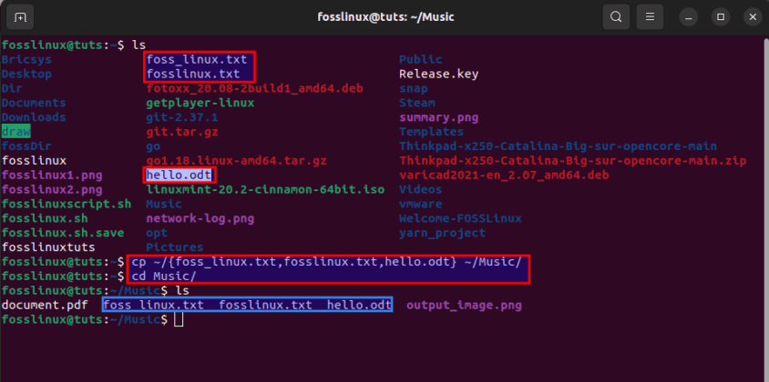 How to copy and paste commands in Linux Terminal | FOSSLinux