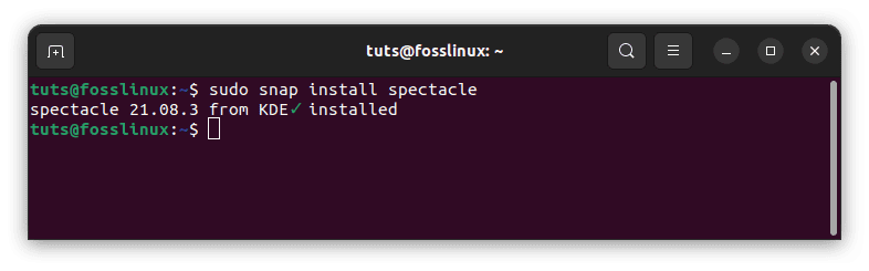 install spectacle