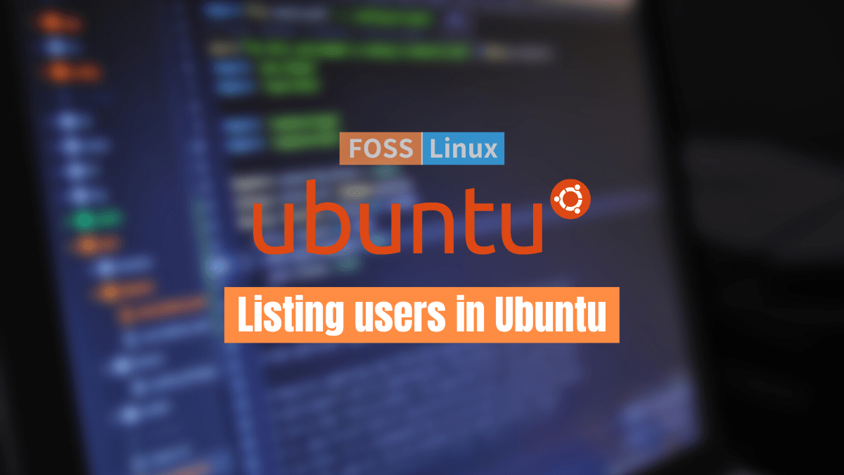 How To List All Users In Ubuntu