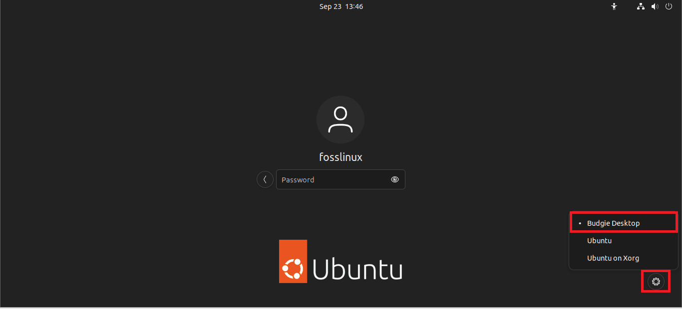 select ubuntu budgie