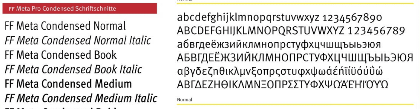 ff meta font