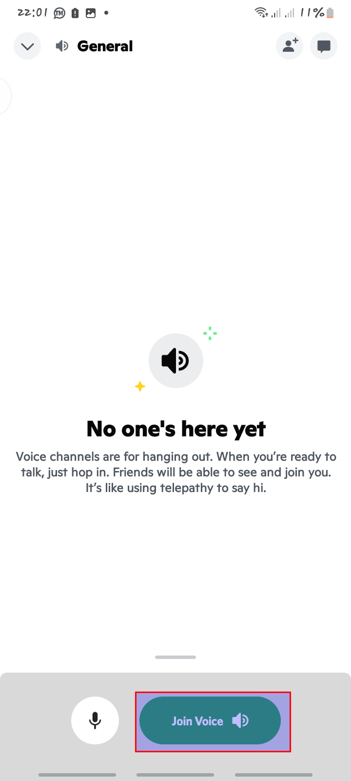 click on join voice