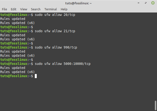 configure firewall