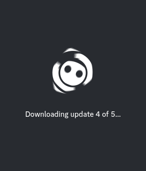 discord downloading updates