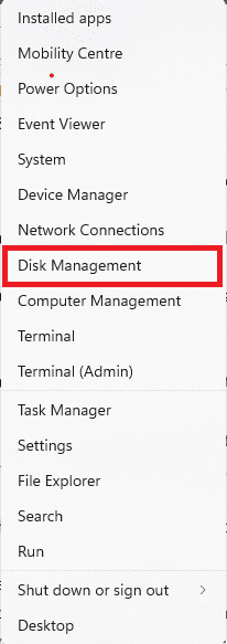 disk management