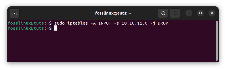 ip address blocking